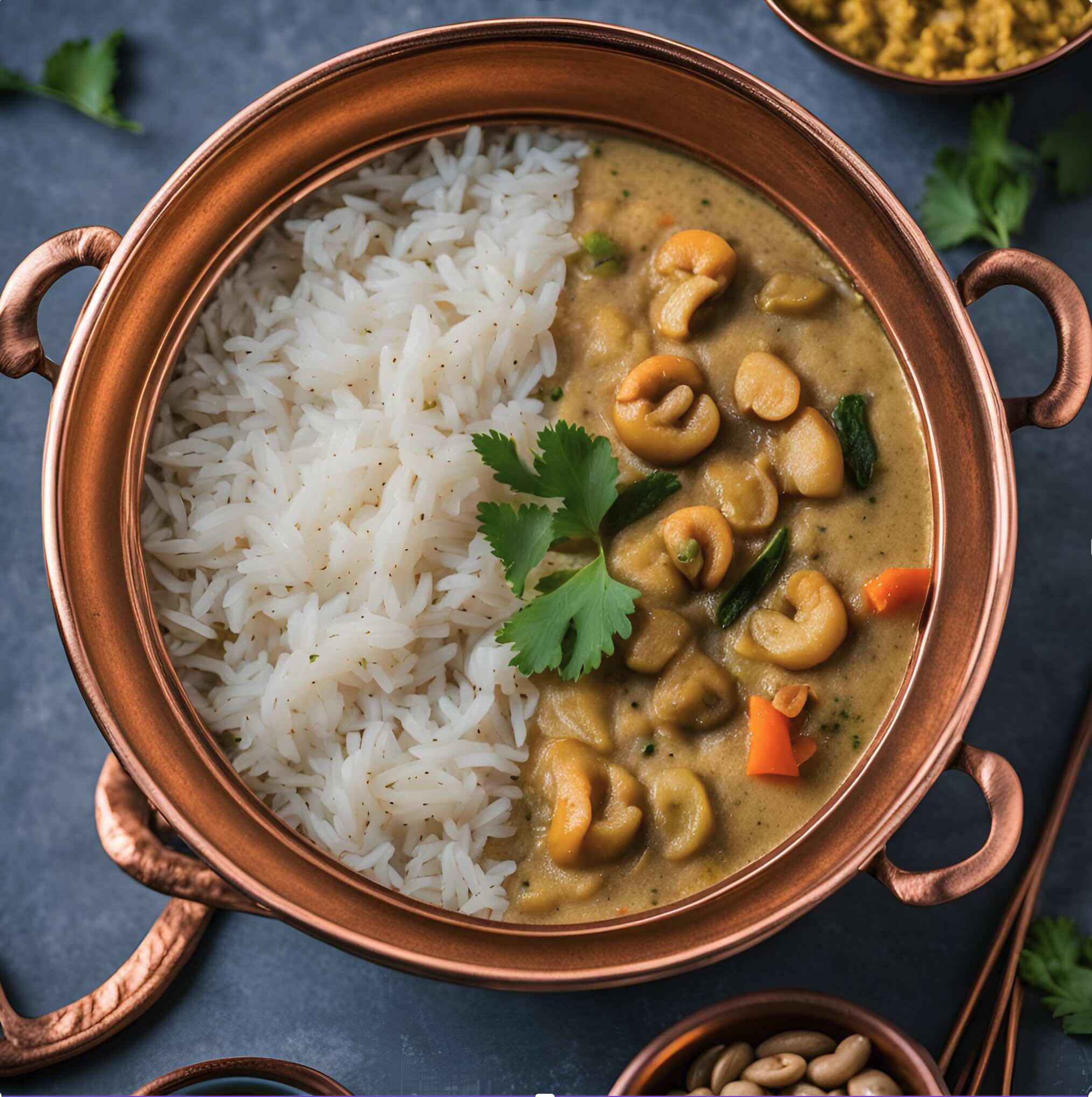 Cashew Kurma Biryani