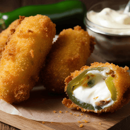 Breaded Jalapeño With Cream Cheese (5 Pieces)