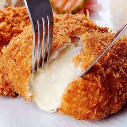 Crispy Cheese Tonkasu