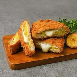 Crispy Sweet Potato Cheese Tonkatsu