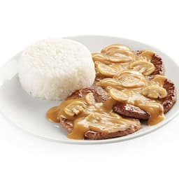 3Pc Burger Steak W/ 1 Side