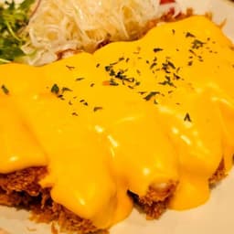 Cheddar Cheese Chicken Katsu