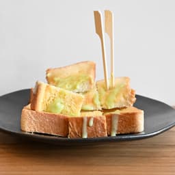 Pandan Custard Toast