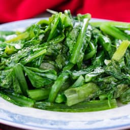 蒜蓉A菜 Sauteed a Choy W/Garlic