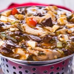 腸旺 Pork Blood Intestine Tofu With Spicy Sauce