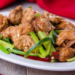 芹菜腐皮卷 Tofu Skin With Chinese Celery