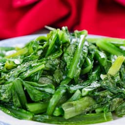 蒜蓉A菜 Sauteed a Choy W/Garlic