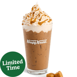Iced Brown Butter Toffee Latte