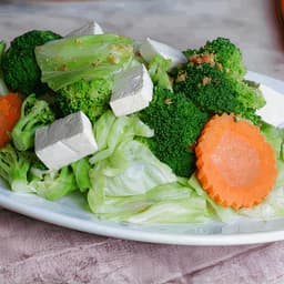 Steamed Mixed Vegetable & Tofu