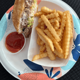 No. 2- Bacon Burger, Fries, and a Small Soda