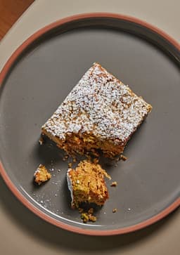 Pistachio + Tahini Blondie